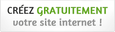 Créez gratuitement votre site internet